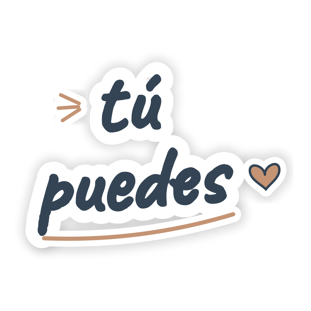 Sticker: tú puedes