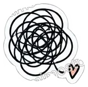Sticker: Groviglio di pensieri