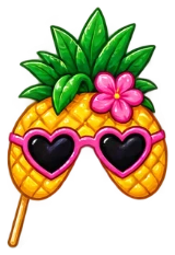Sticker: Ananas
