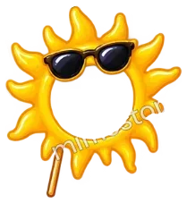 Sticker: Sonne