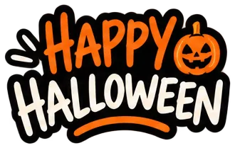 Sticker: Happy Halloween