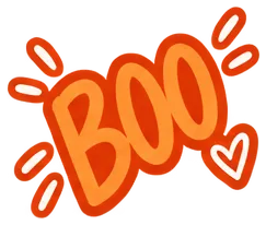Sticker: Boo