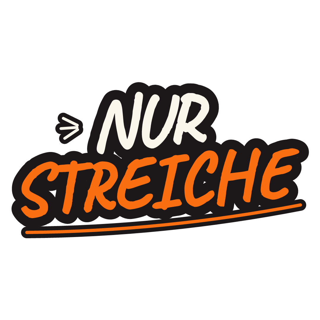 Sticker: nur streiche
