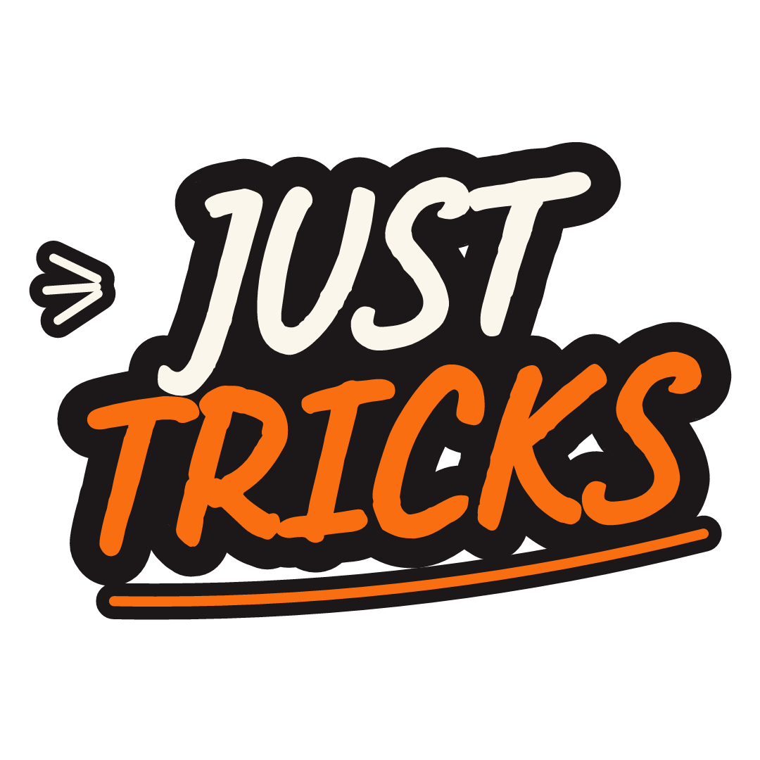 Sticker: just tricks