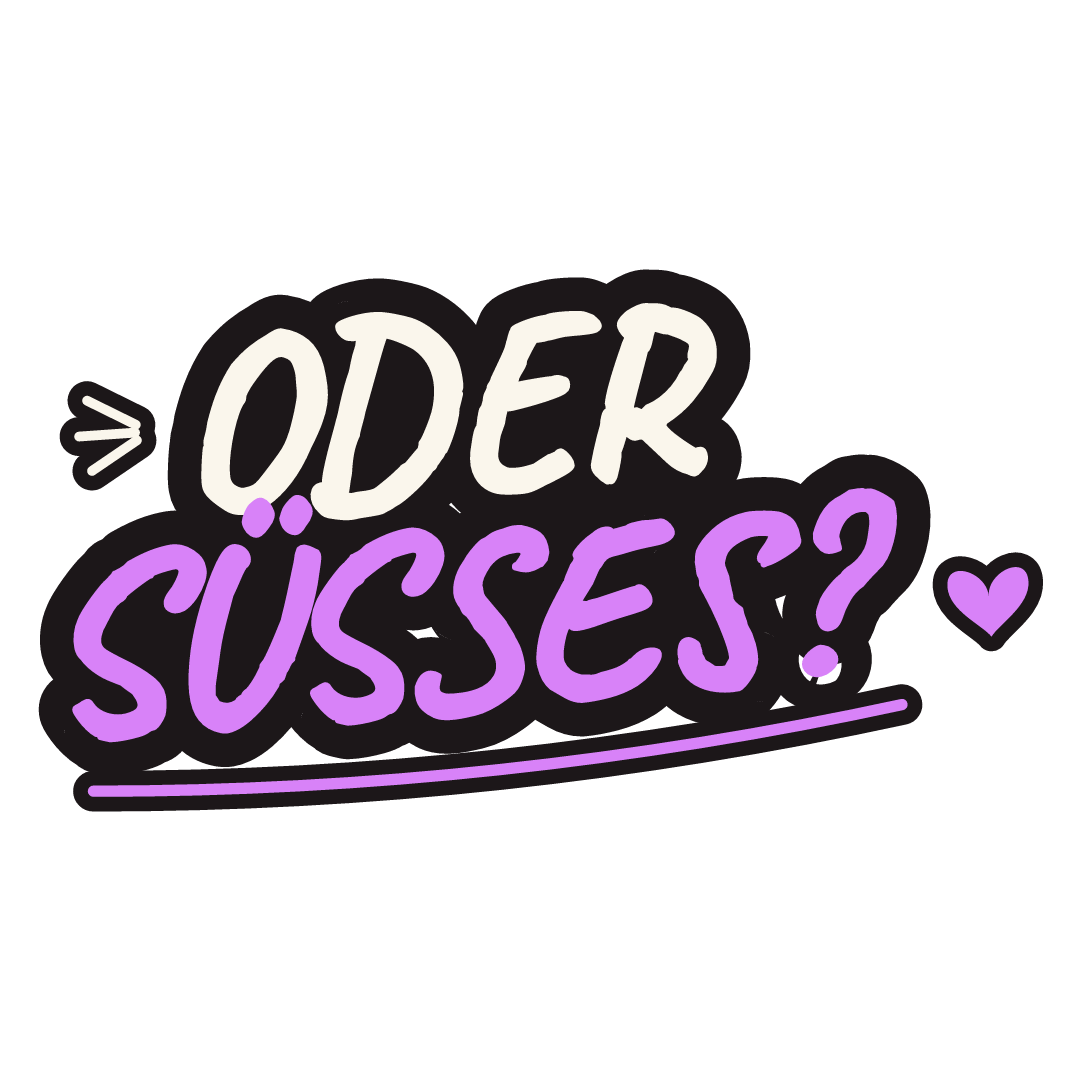 Sticker: oder süßes?