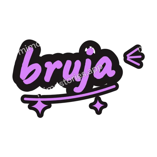 Sticker: bruja