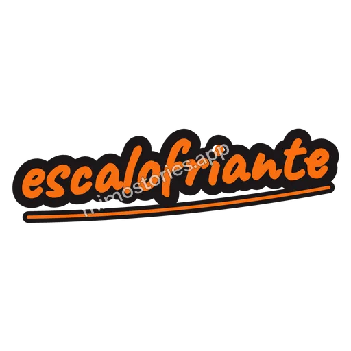 Sticker: escalofriante
