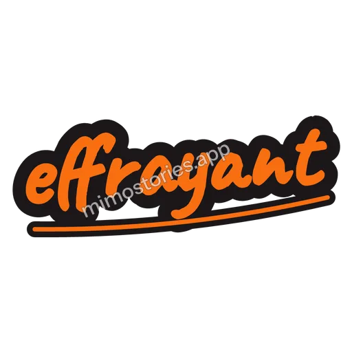 Sticker: effrayant