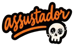 Sticker: assustador
