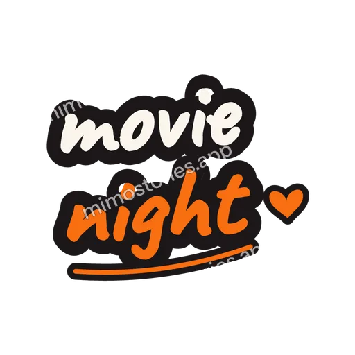 Sticker: movie night