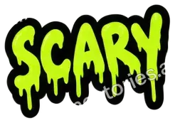 Sticker: Scary