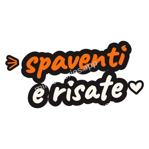 Sticker: spaventi e risate