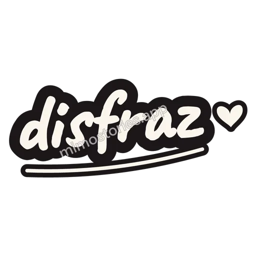 Sticker: disfraz