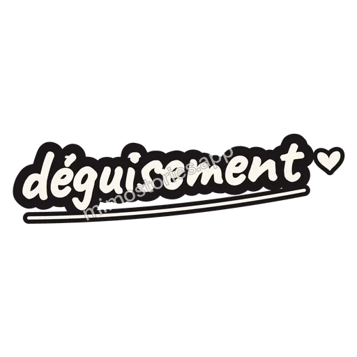 Sticker: déguisement