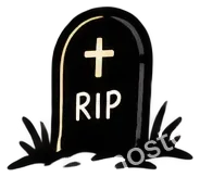 Sticker: RIP