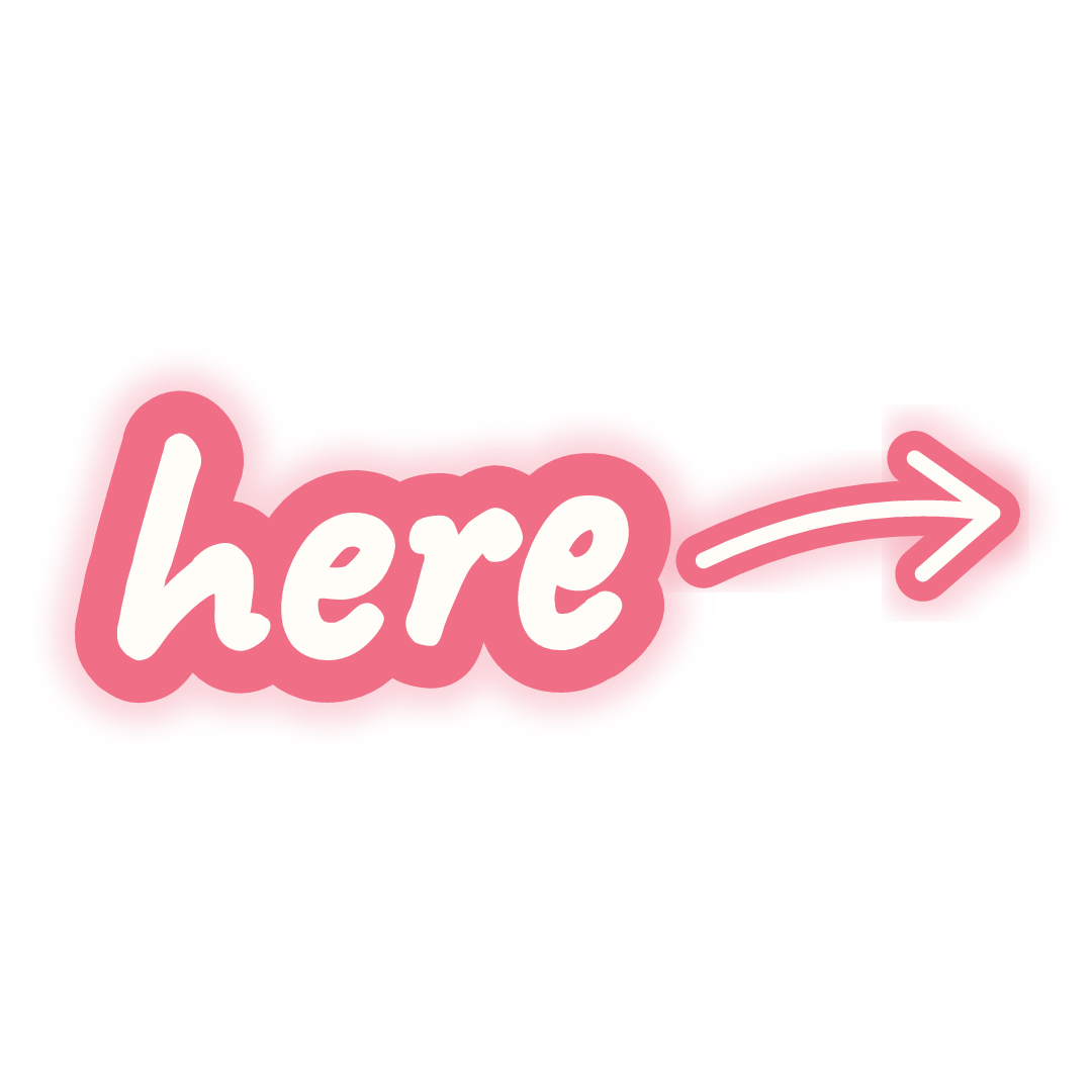 Sticker: here