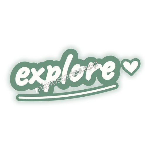 Sticker: explore
