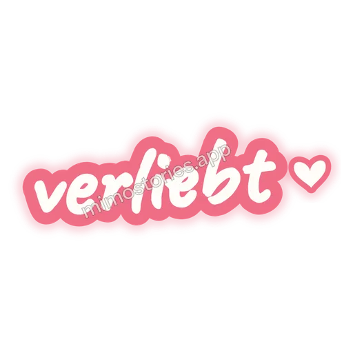 Sticker: verliebt