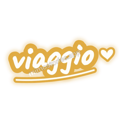 Sticker: viaggio