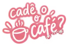 Sticker: cadê o café?