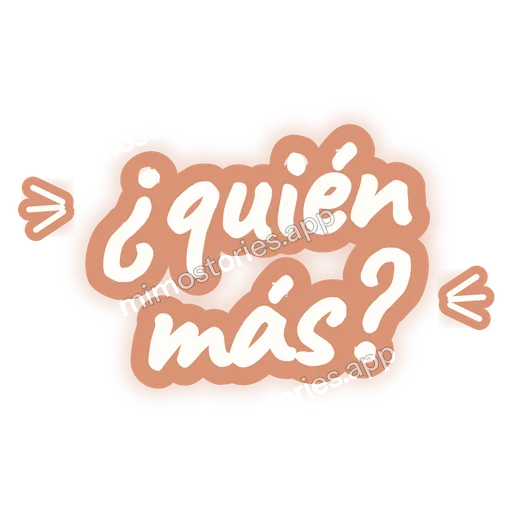 Sticker: ¿quién más?