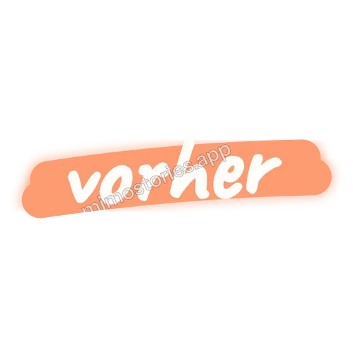 Sticker: vorher