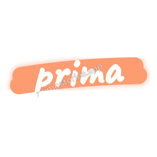 Sticker: prima