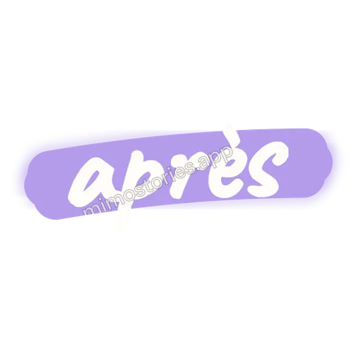Sticker: après