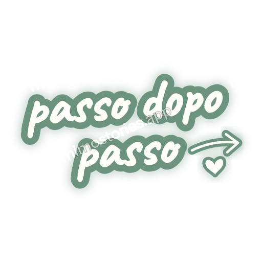 Sticker: passo dopo passo
