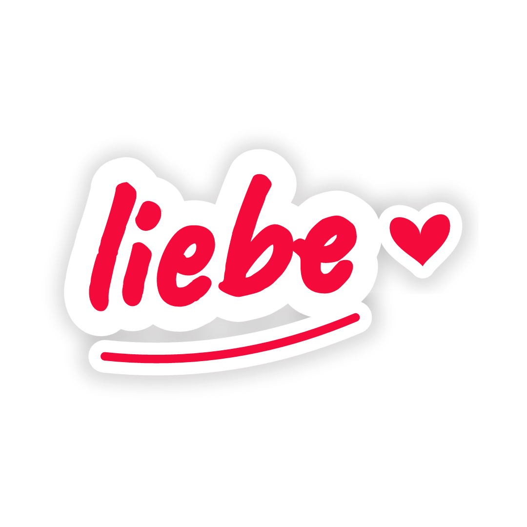 Sticker: liebe