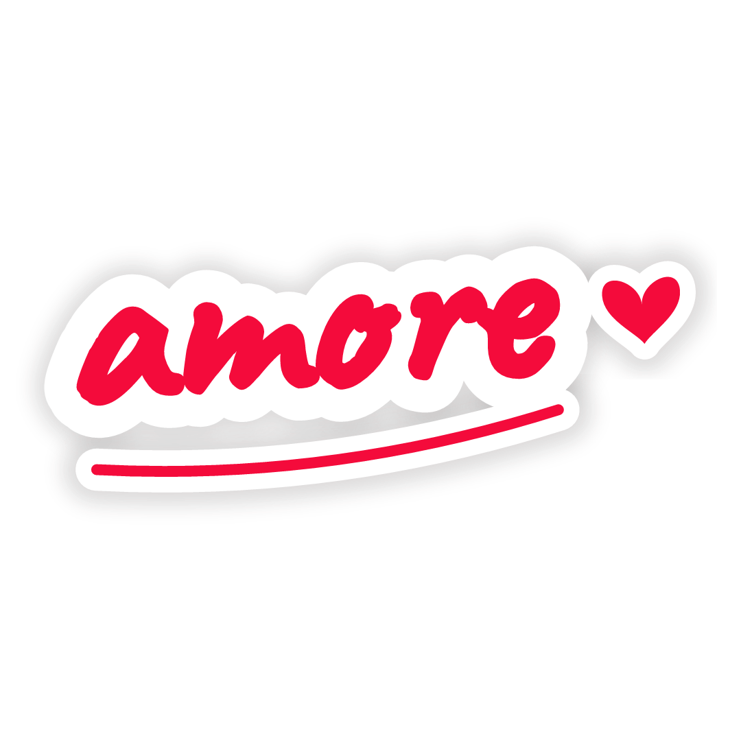 Sticker: amore