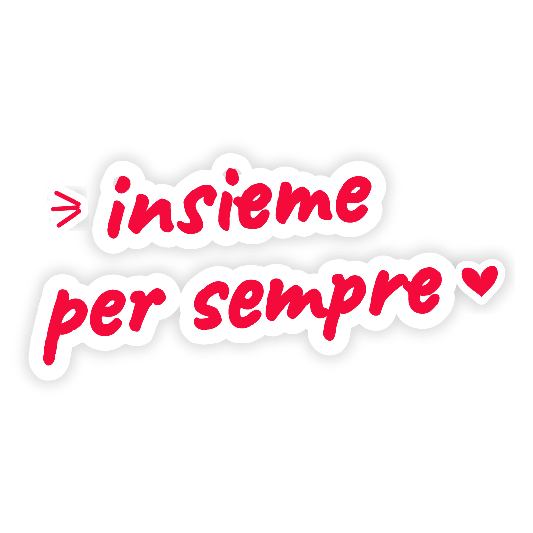 Sticker: insieme per sempre