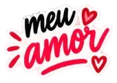 Sticker: meu amor