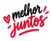 Sticker: melhor juntos