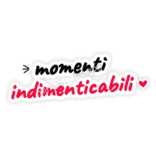 Sticker: momenti indimenticabili