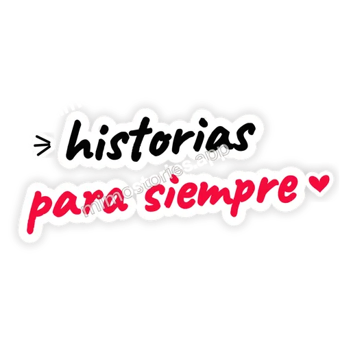 Sticker: historias para siempre