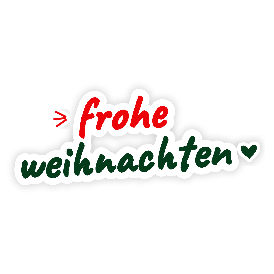 Sticker: frohe weihnachten