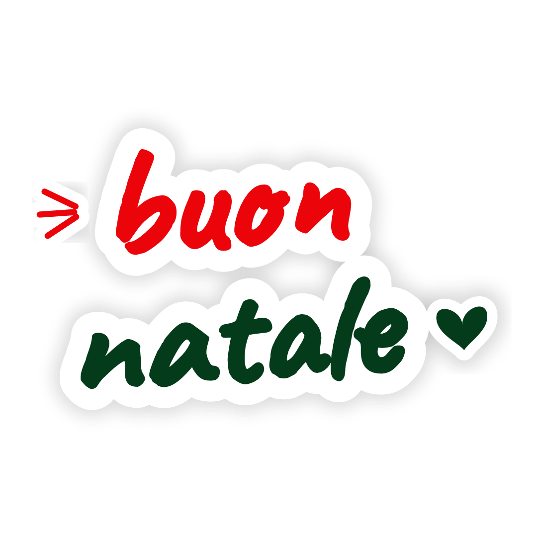 Sticker: buon natale