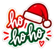 Sticker: Ho ho ho