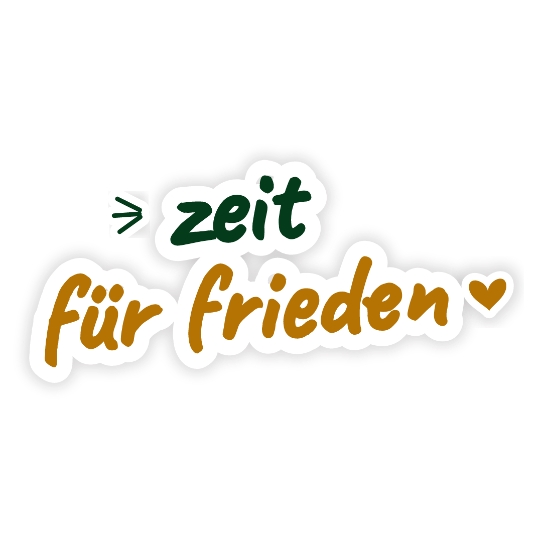 Sticker: zeit für frieden