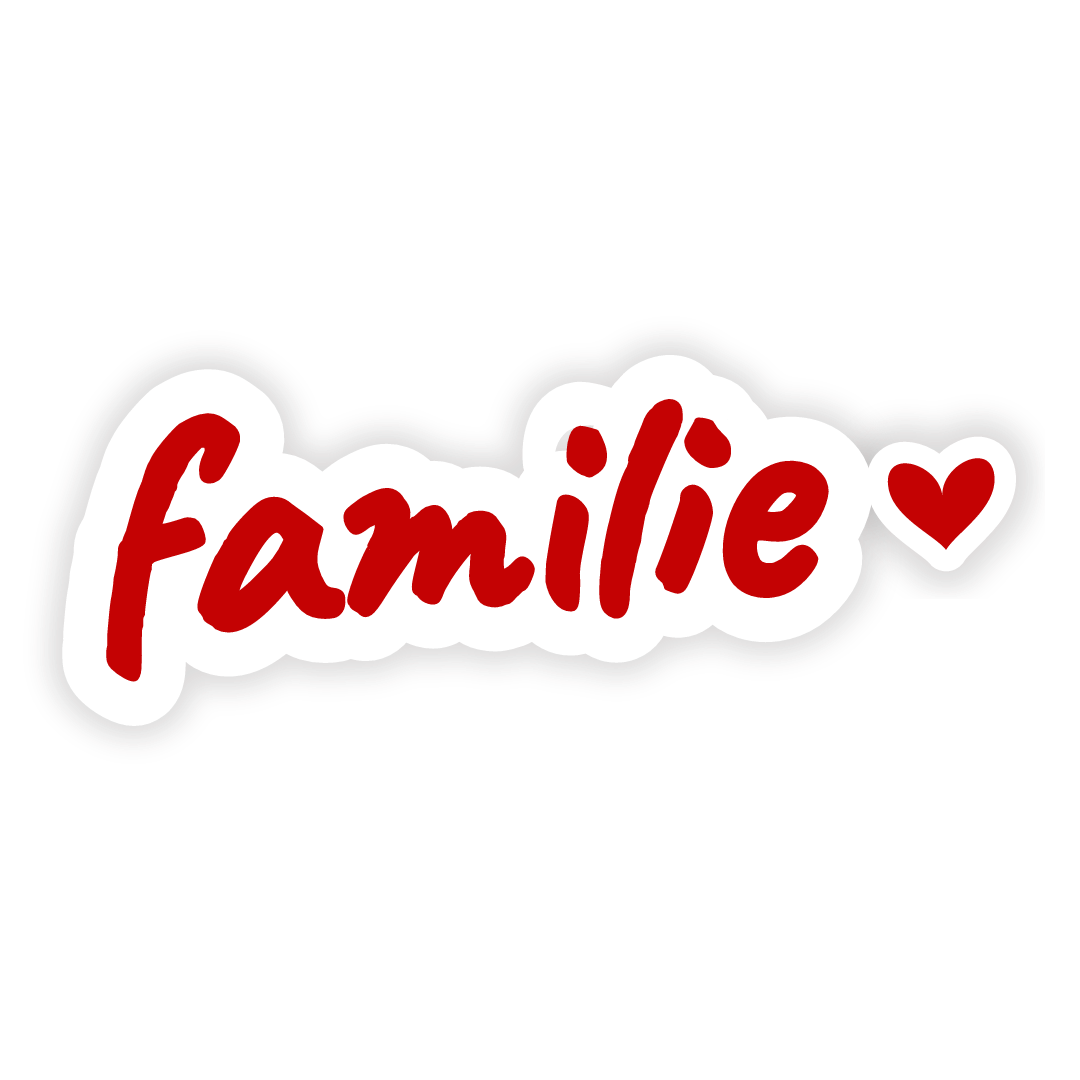 Sticker: familie