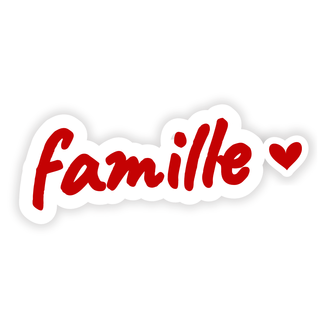 Sticker: famille