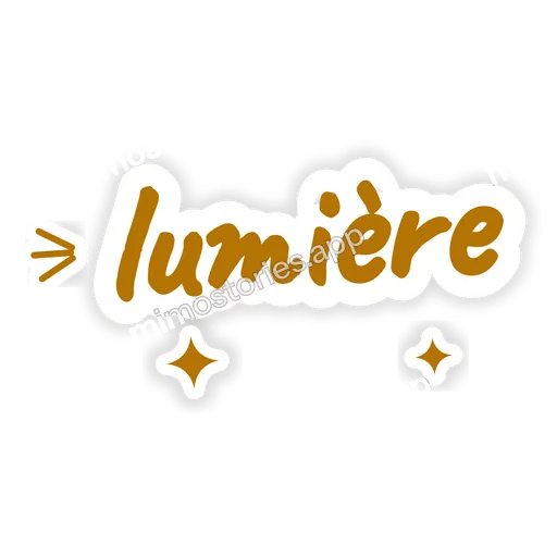 Sticker: lumière