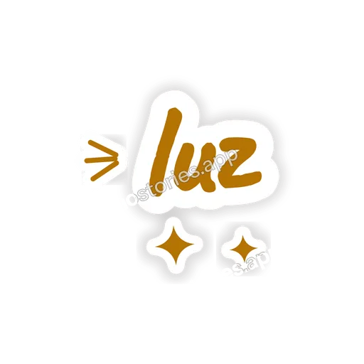 Sticker: luz