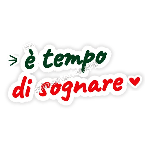 Sticker: è tempo di sognare