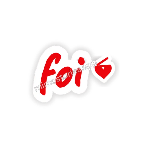 Sticker: foi