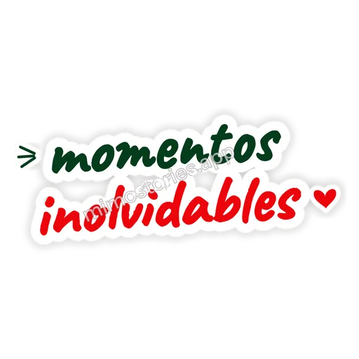 Sticker: momentos inolvidables