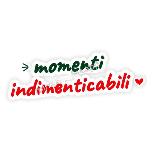 Sticker: momenti indimenticabili