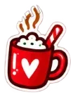 Sticker: Heiße Schokolade