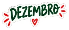 Sticker: dezembro